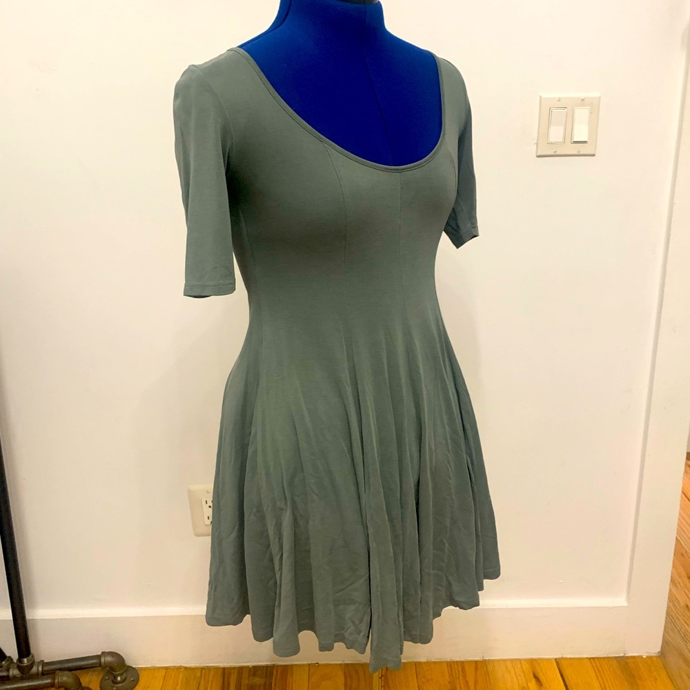 Sage Urban Outfitters Dress